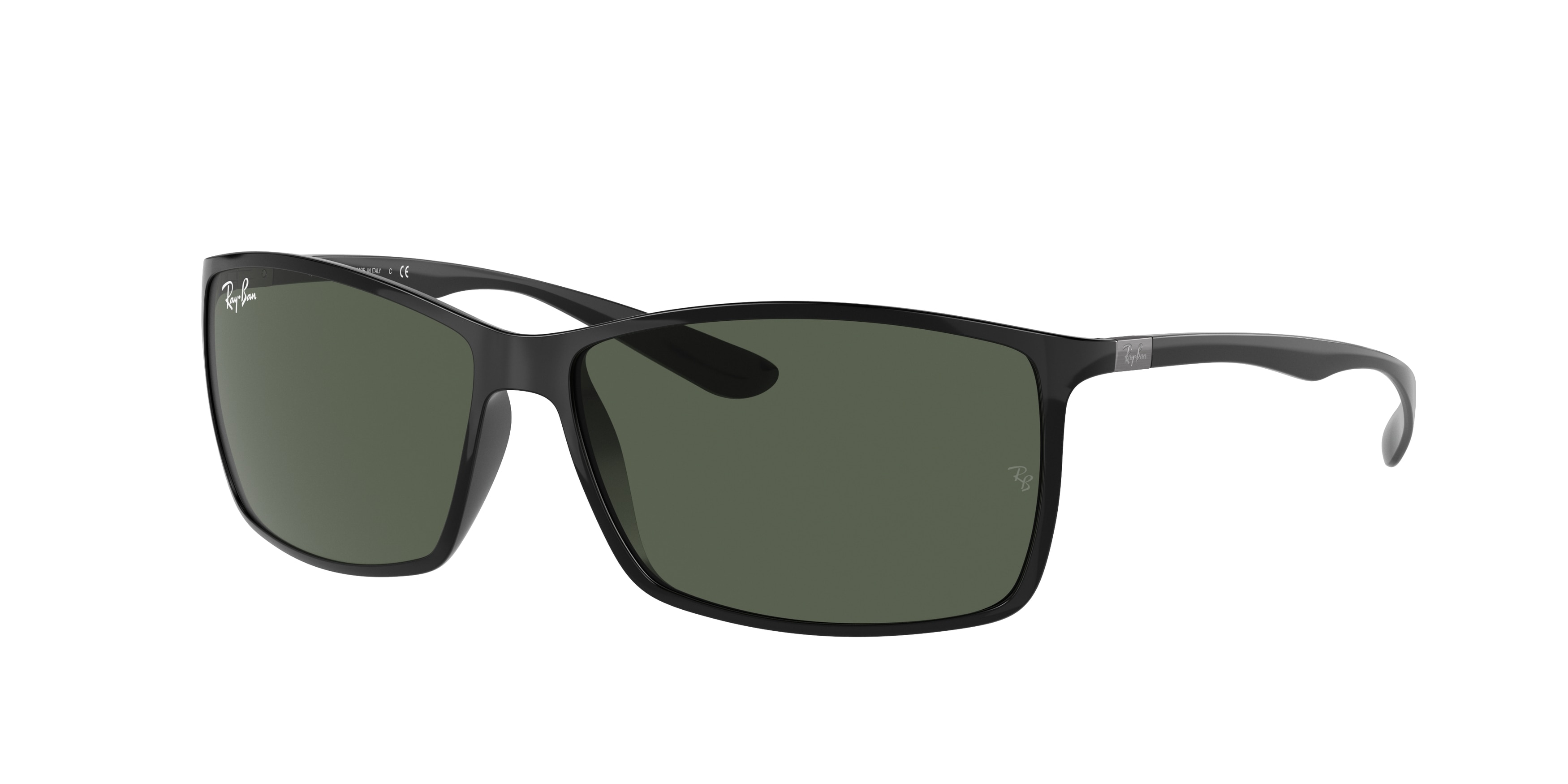 Ray - Ban Herren RB4179 Liteforce 601/71 Sonnenbrillen SpäHen Schwarz GrüN Quadratisch Normal-image